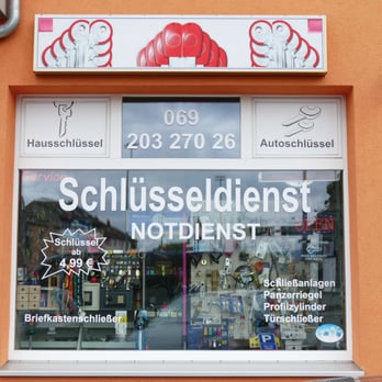 Schönhof Schlüsseldienst – Ladenansicht Frankfurt Bockenheim